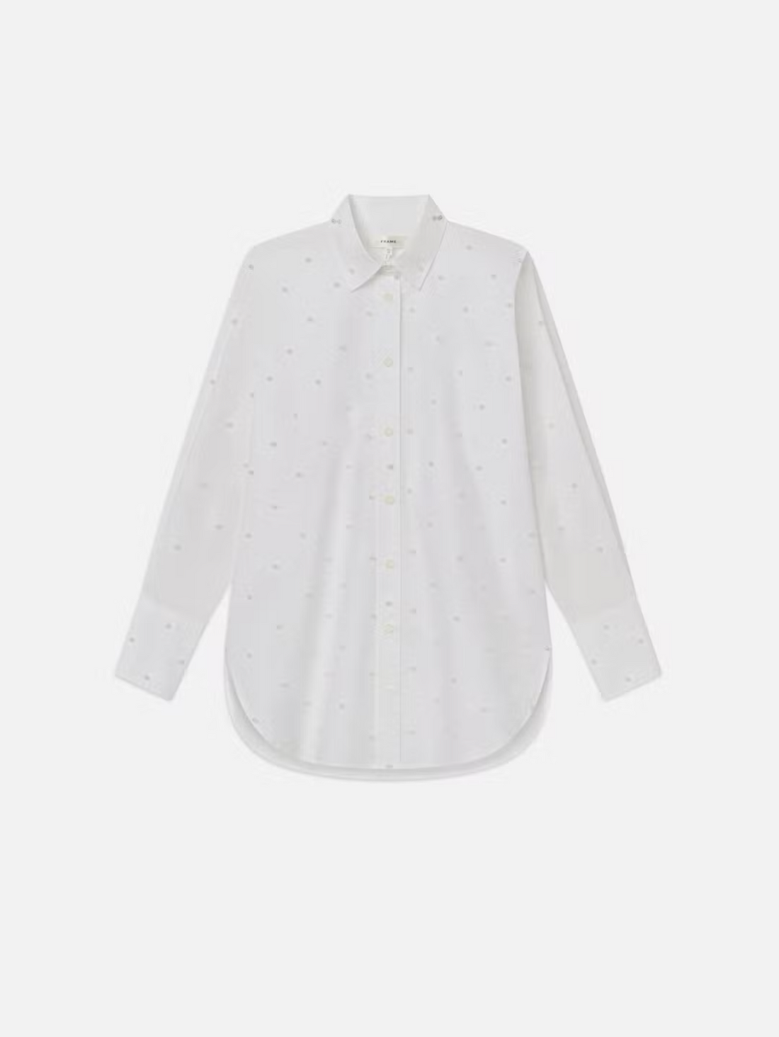 The Oversized Pearl Pocket Shirt