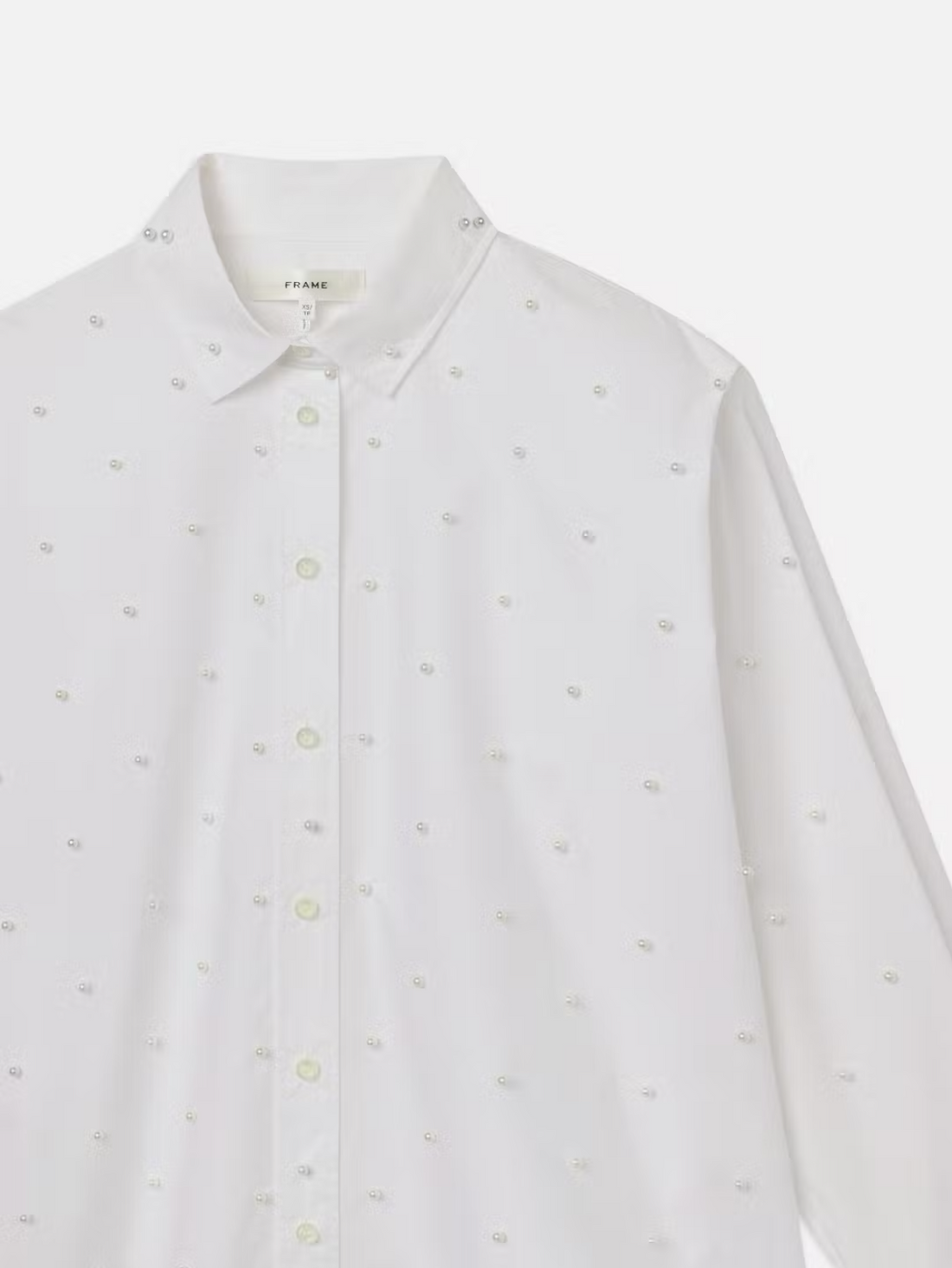 The Oversized Pearl Pocket Shirt