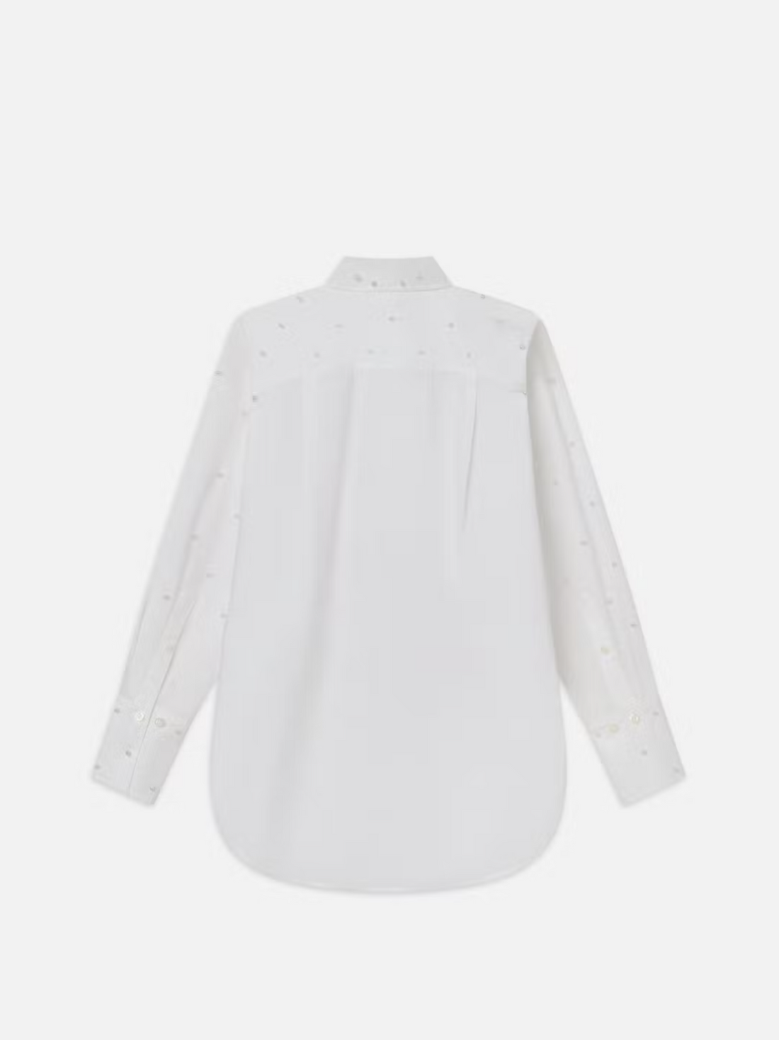 The Oversized Pearl Pocket Shirt