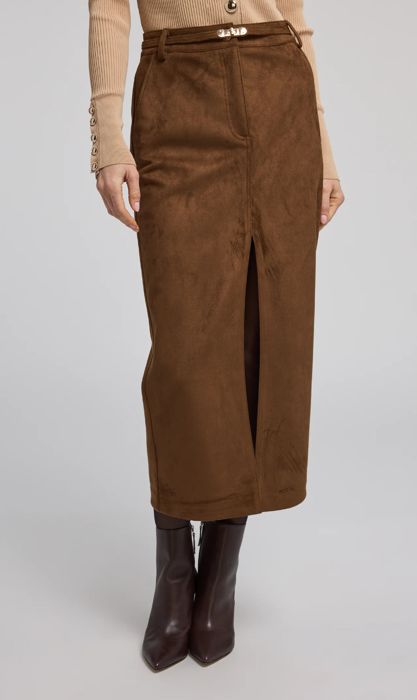 Medina Belted Skirt