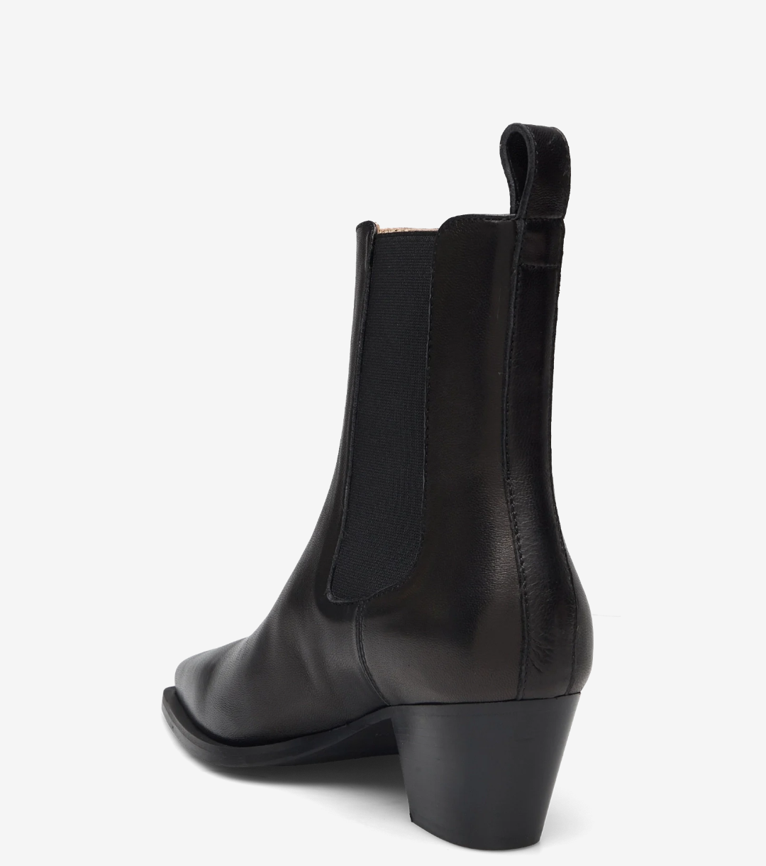 Sleek Black Chelsea Boot