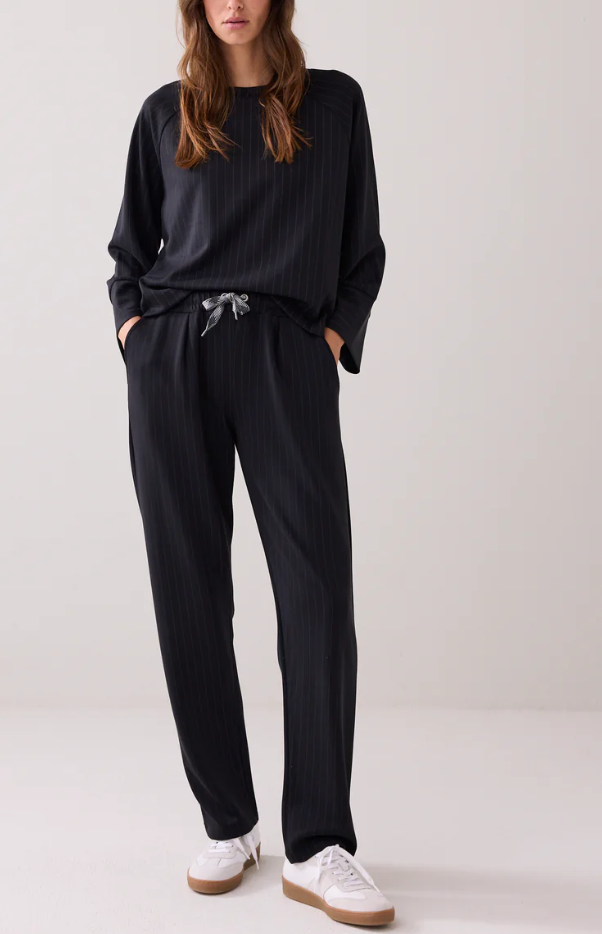 Soft Scuba Pinstripe Pant