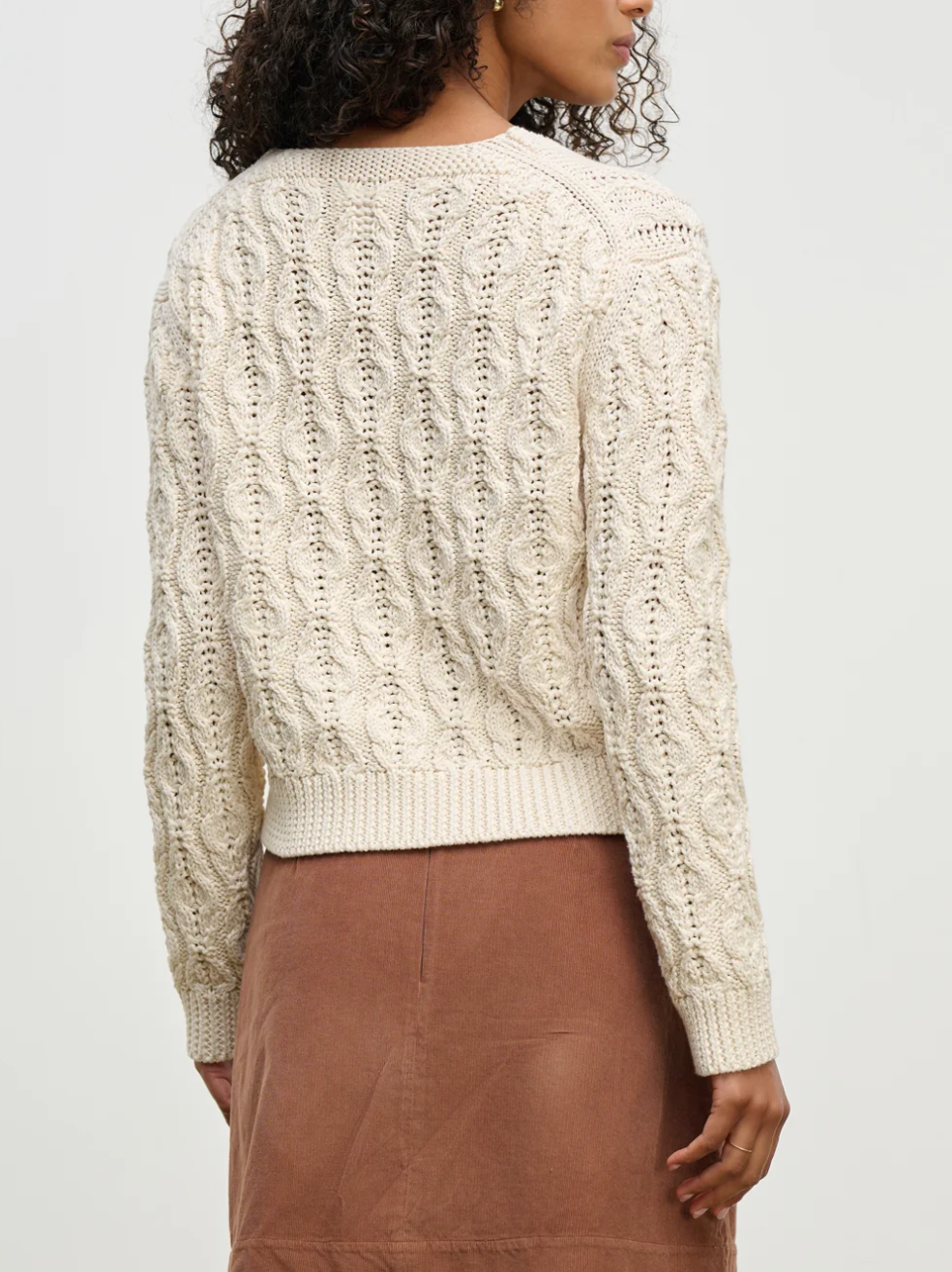 Joyce Cable Knit Sweater