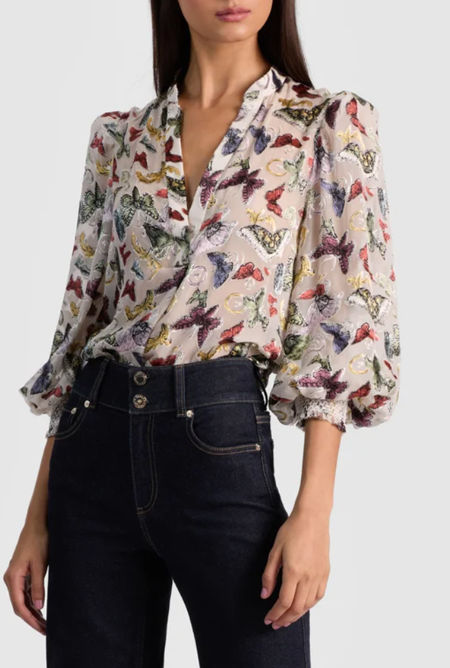 Sheila Blouson Sleeve Blouse