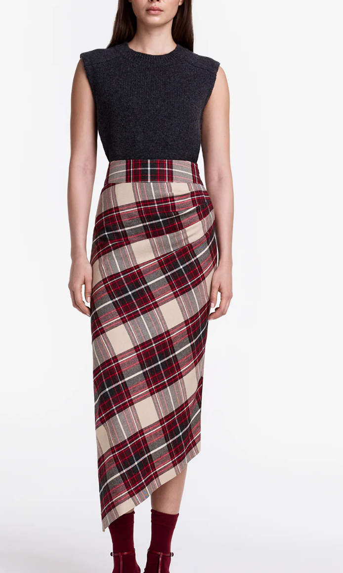 Asymmetrical Skirt