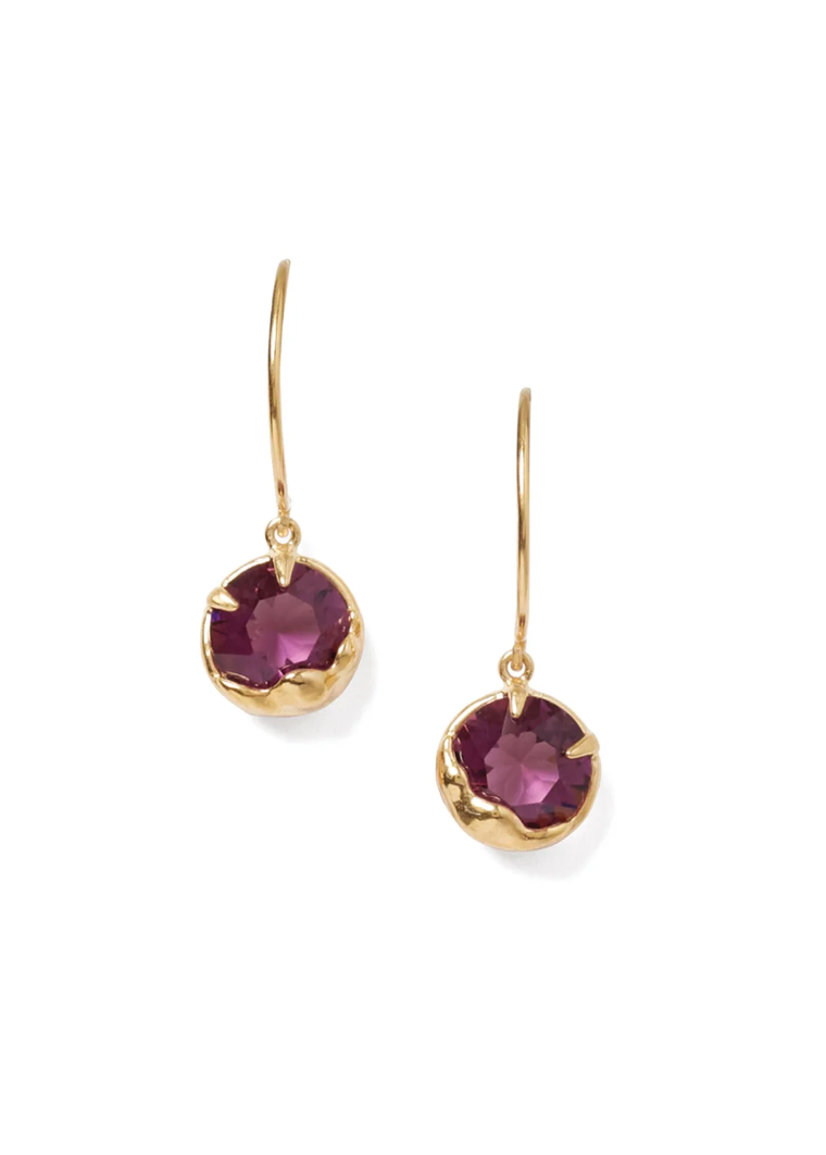 February Birthstone Earring