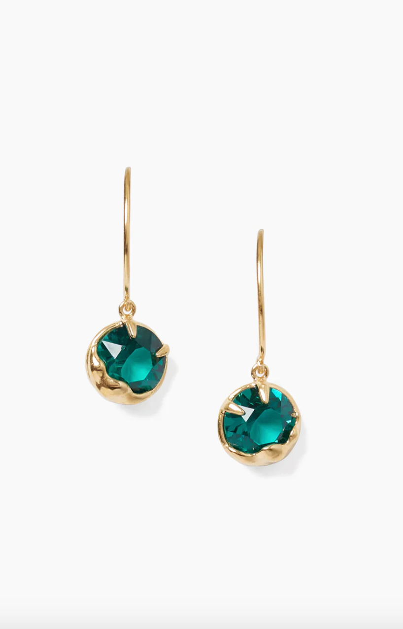 May Birthstone Earring