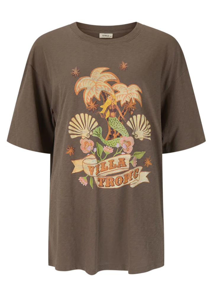 Villa Tropic Oversized Tee