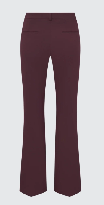 Rosie Pant In Burgundy
