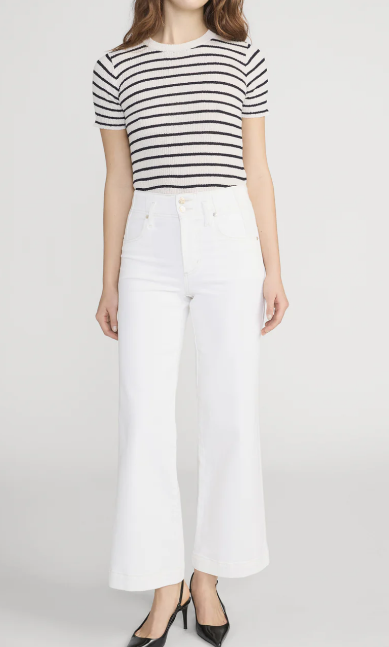 Seamed Crop Trouser