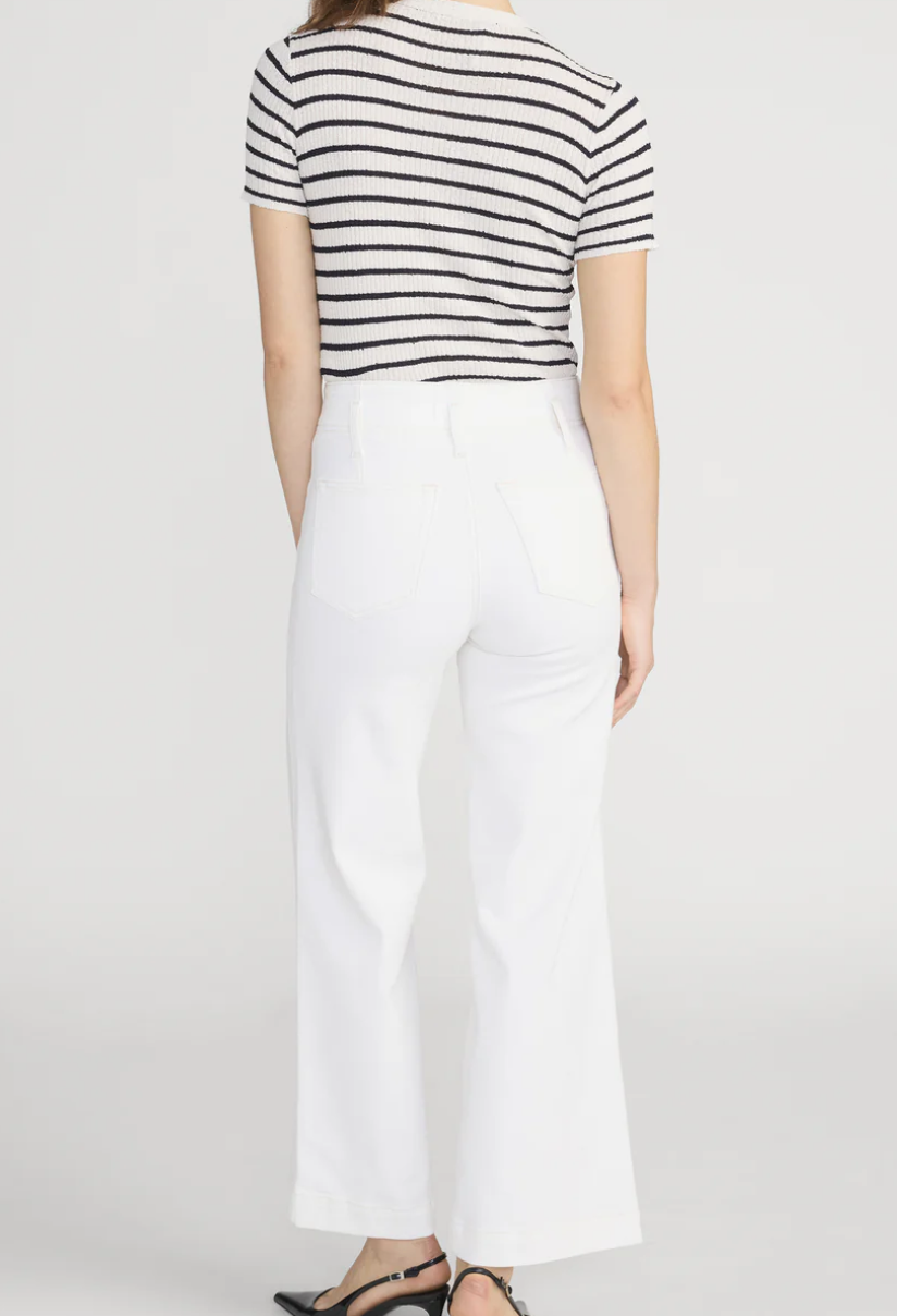 Seamed Crop Trouser
