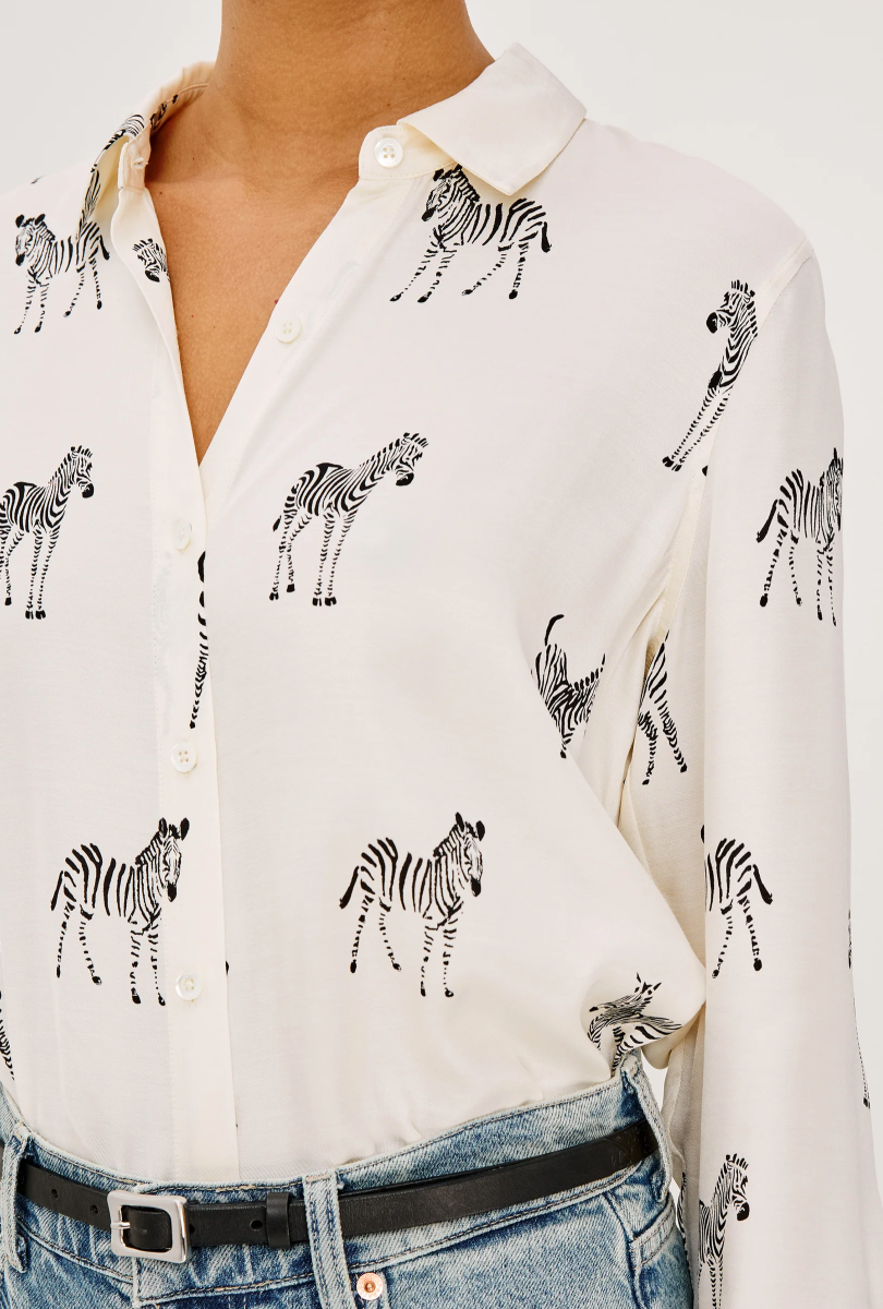 Saige Zebra Shirt