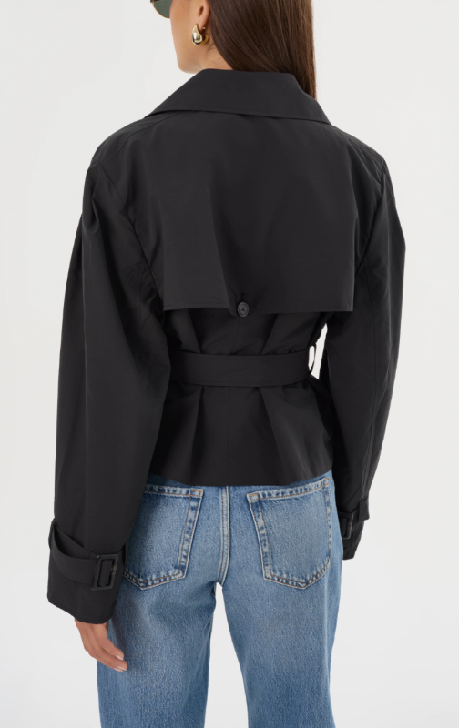 Quinn Crop Trench Coat