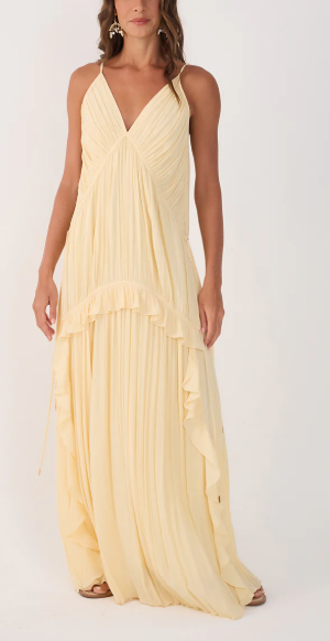 Ruffle Maxi Dress