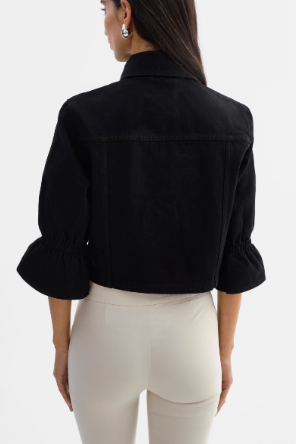 Carolina Denim Jacket In Black