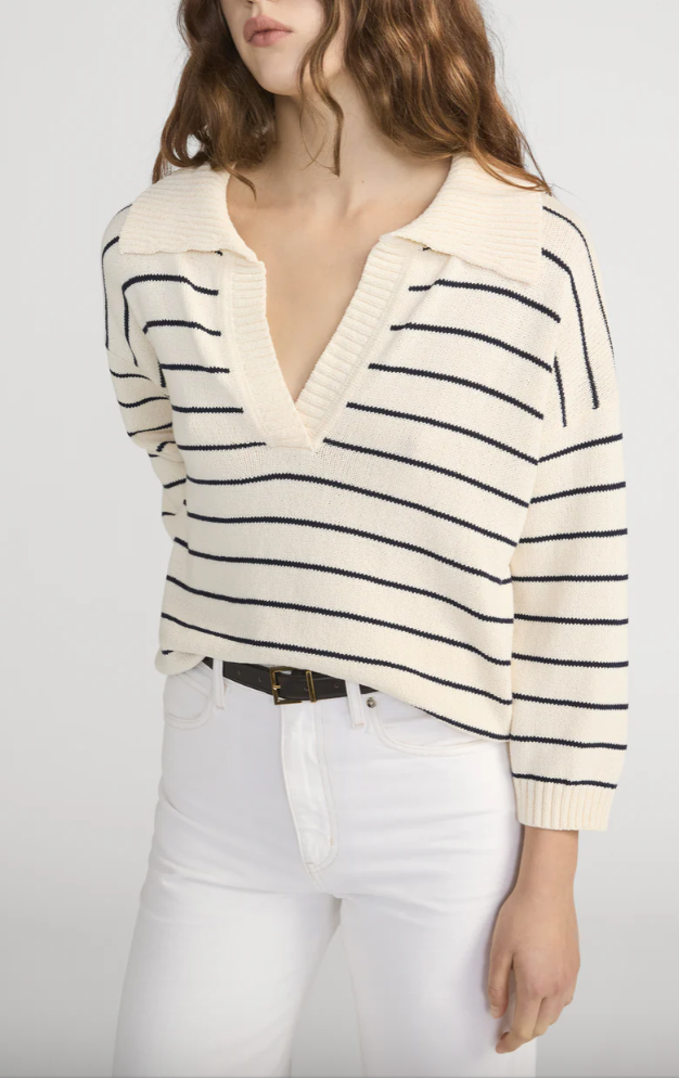 Striped Easy Pullover