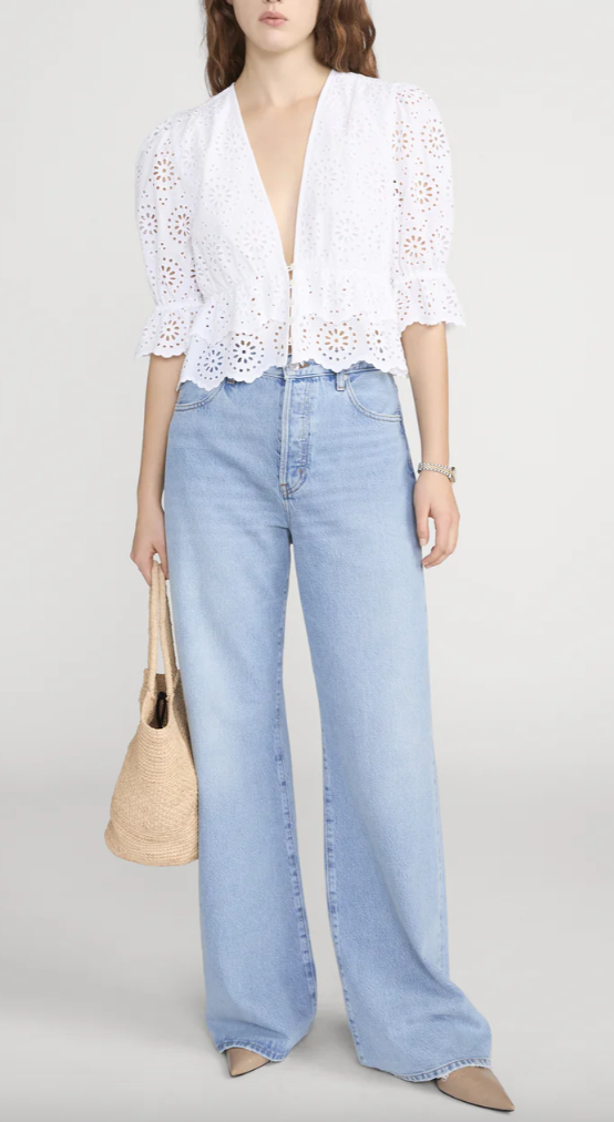Solstice Eyelet Blouse