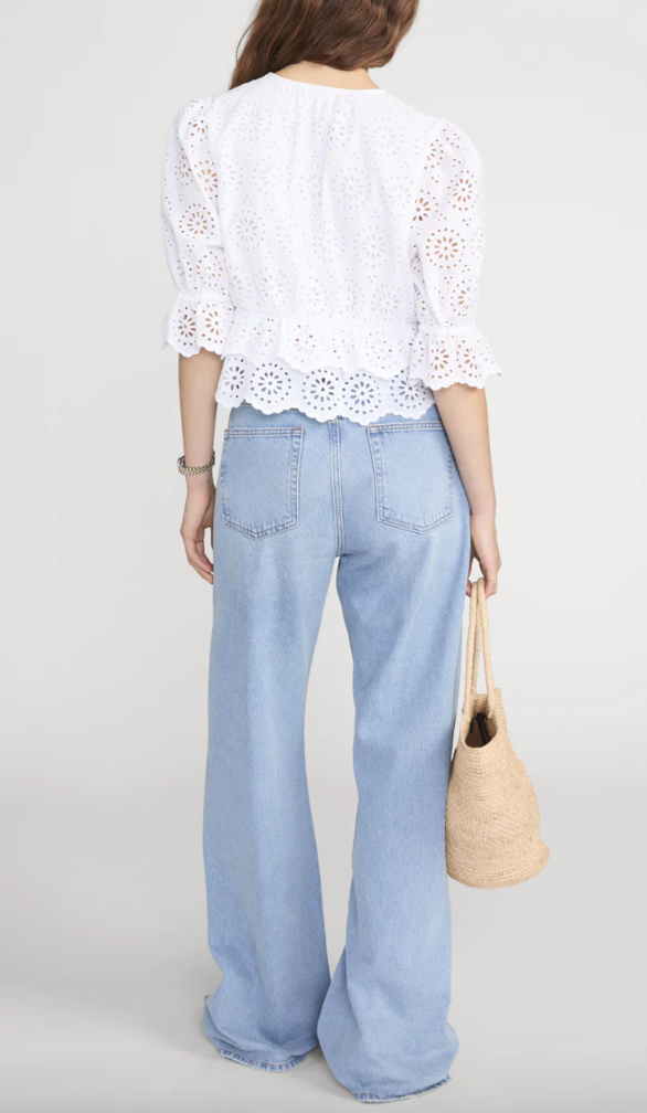 Solstice Eyelet Blouse