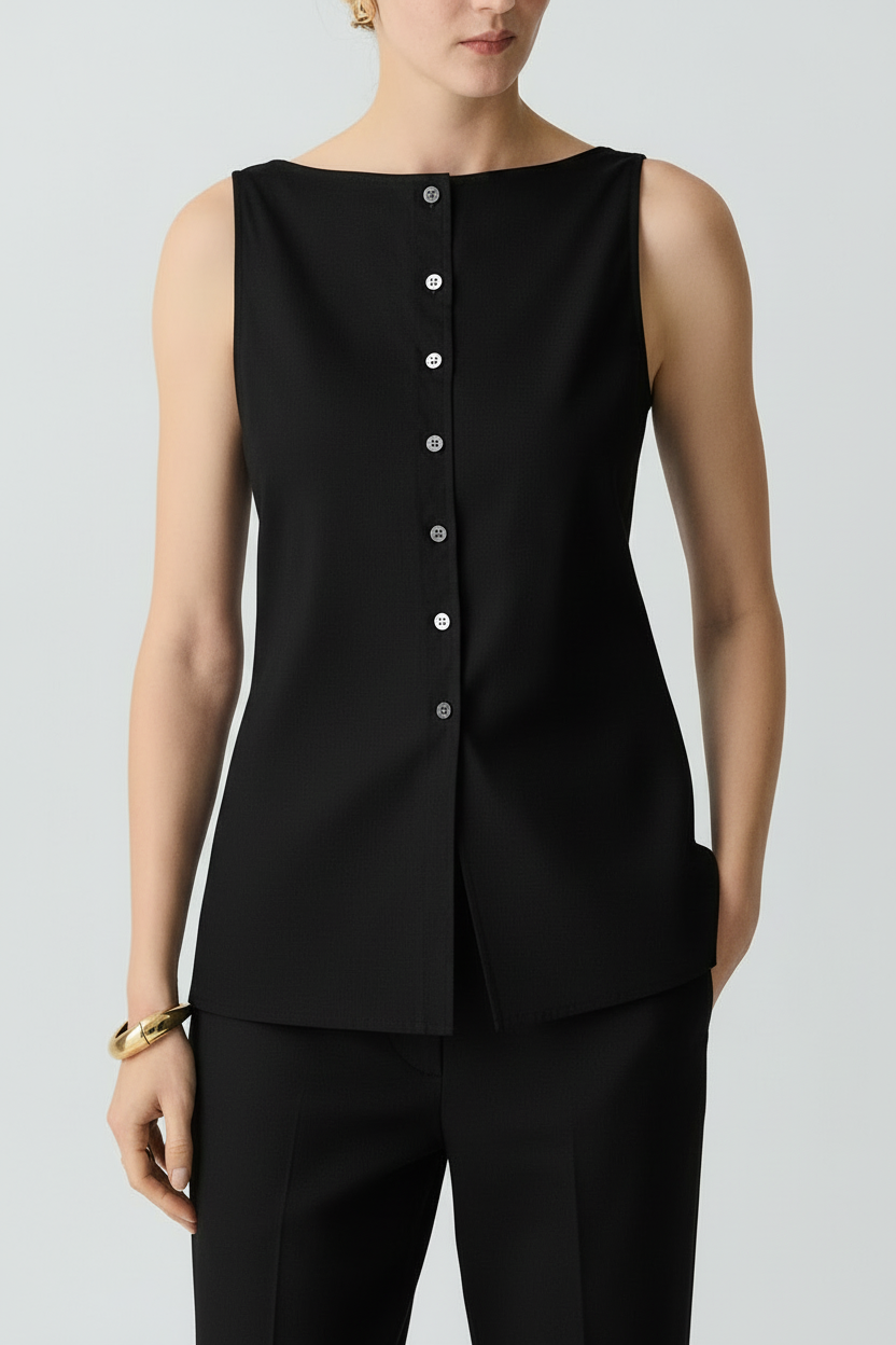 Boatneck Cutaway Top
