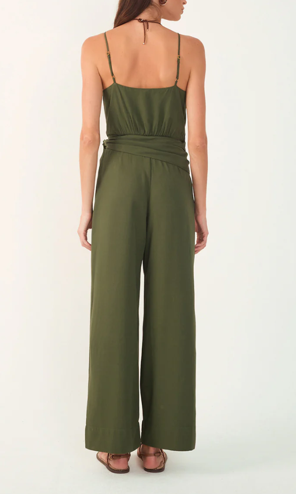 Wrap Front Jumpsuit