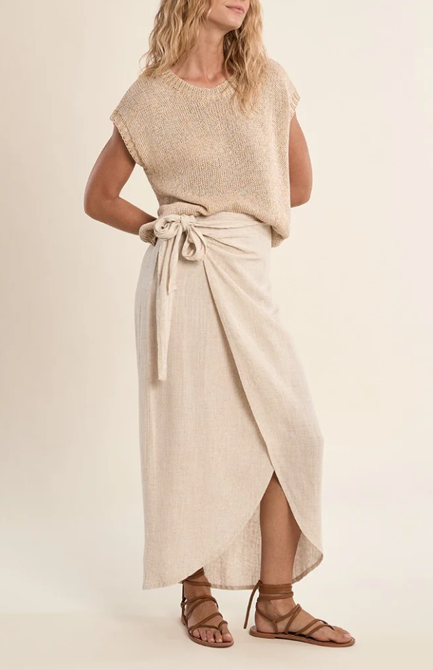 Side Tie Skirt