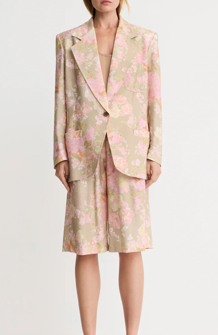 Notched Lapel Blazer