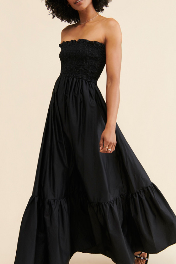 Strapless Dress in Black