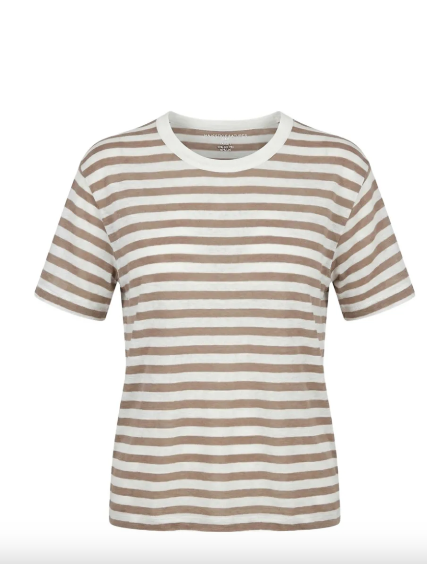 Stripe Crewneck Tee
