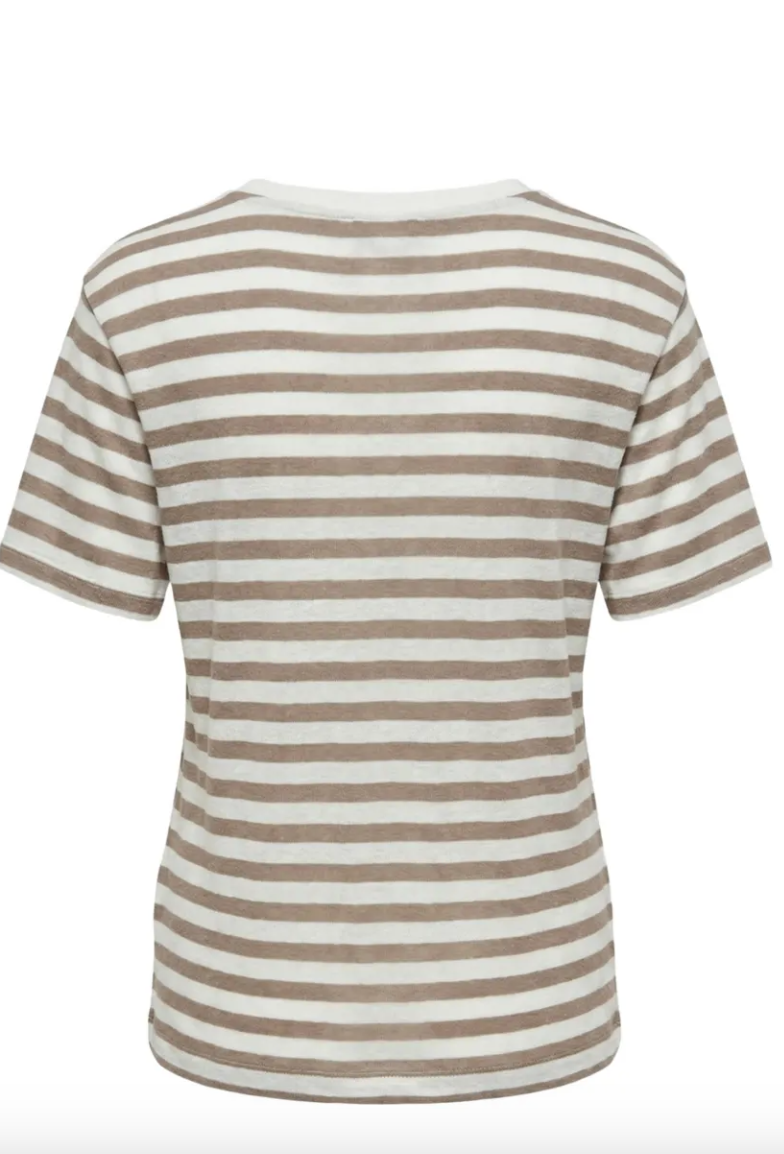 Stripe Crewneck Tee