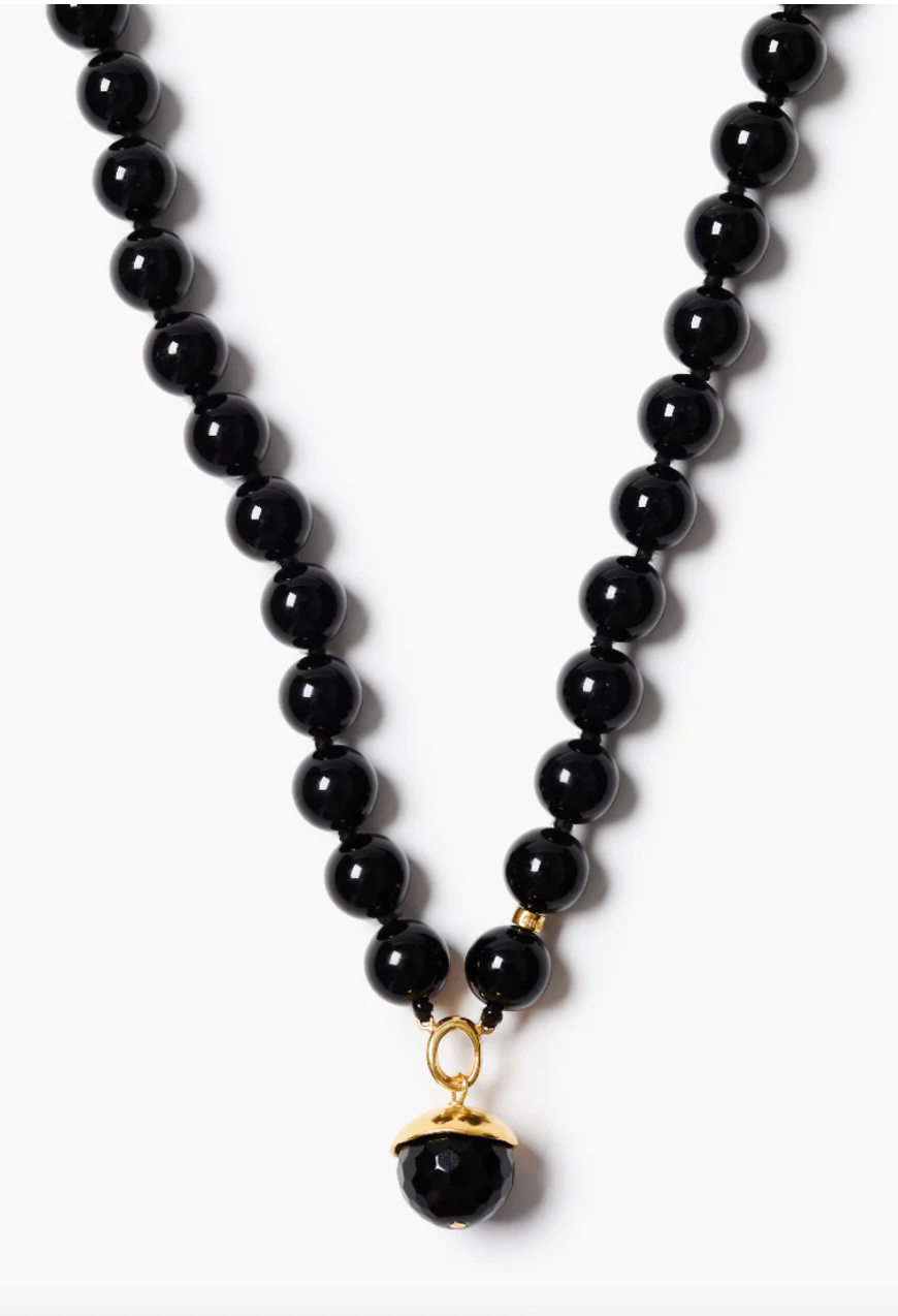 Bell Necklace Onyx