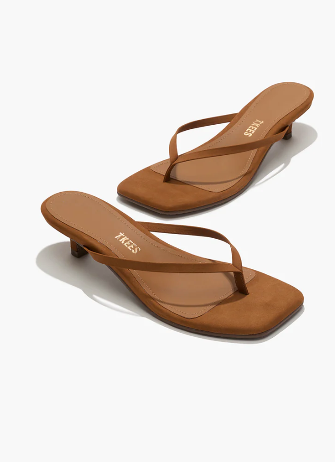 Square Toe Julia Suede In Camel