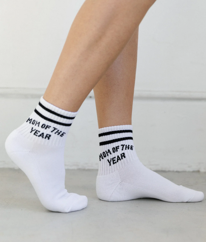Mom Of The Year Socks