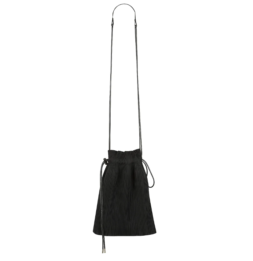 Plisse Bag Black