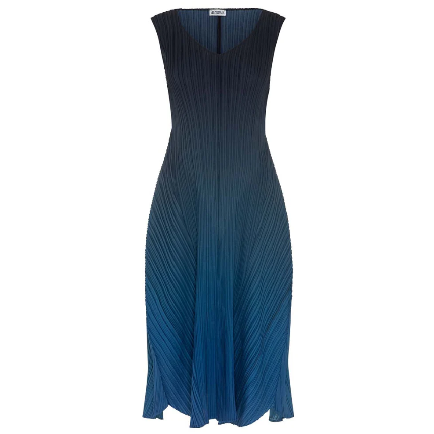Long Estrella Dress Inky Black