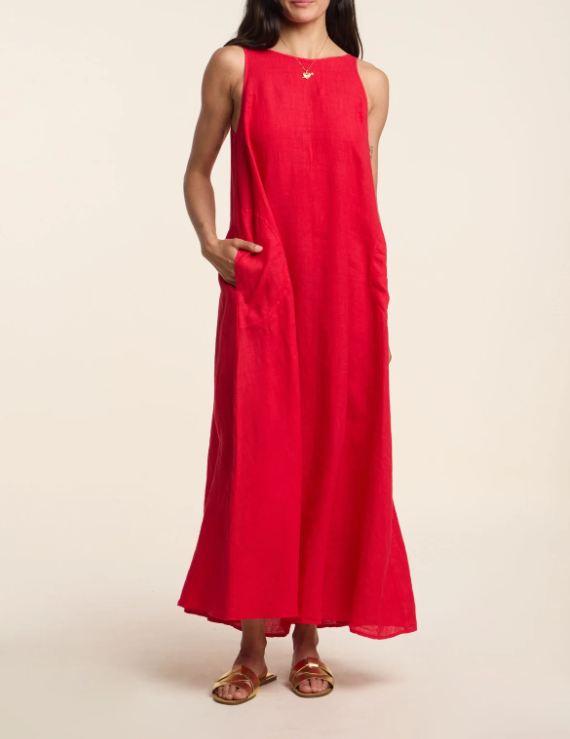 Reta Linen Dress