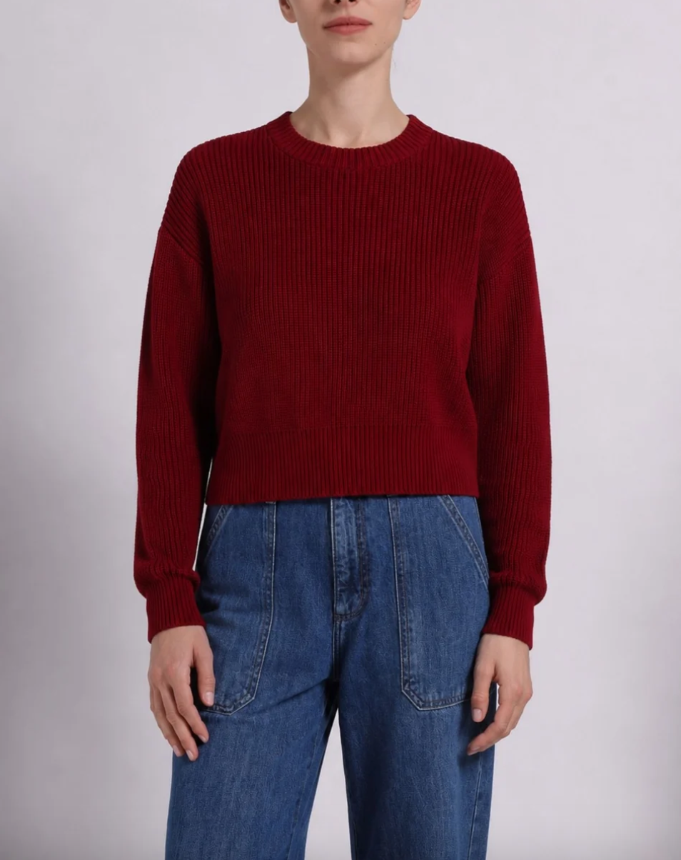 Cotton Crew Sweater