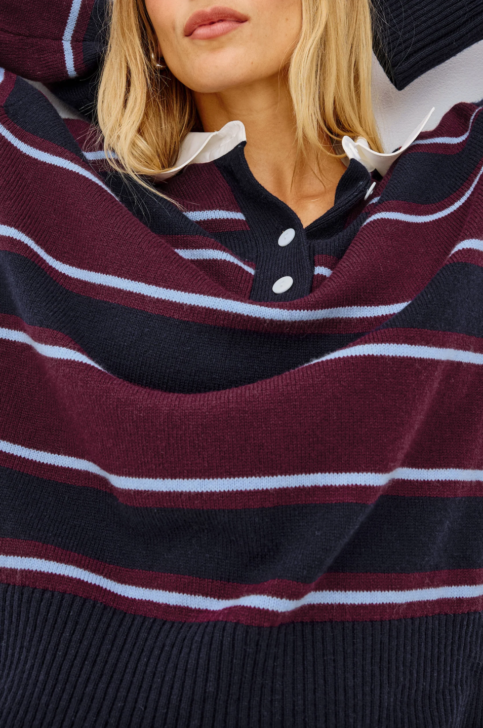 Paxton Sweater in Boysenberry