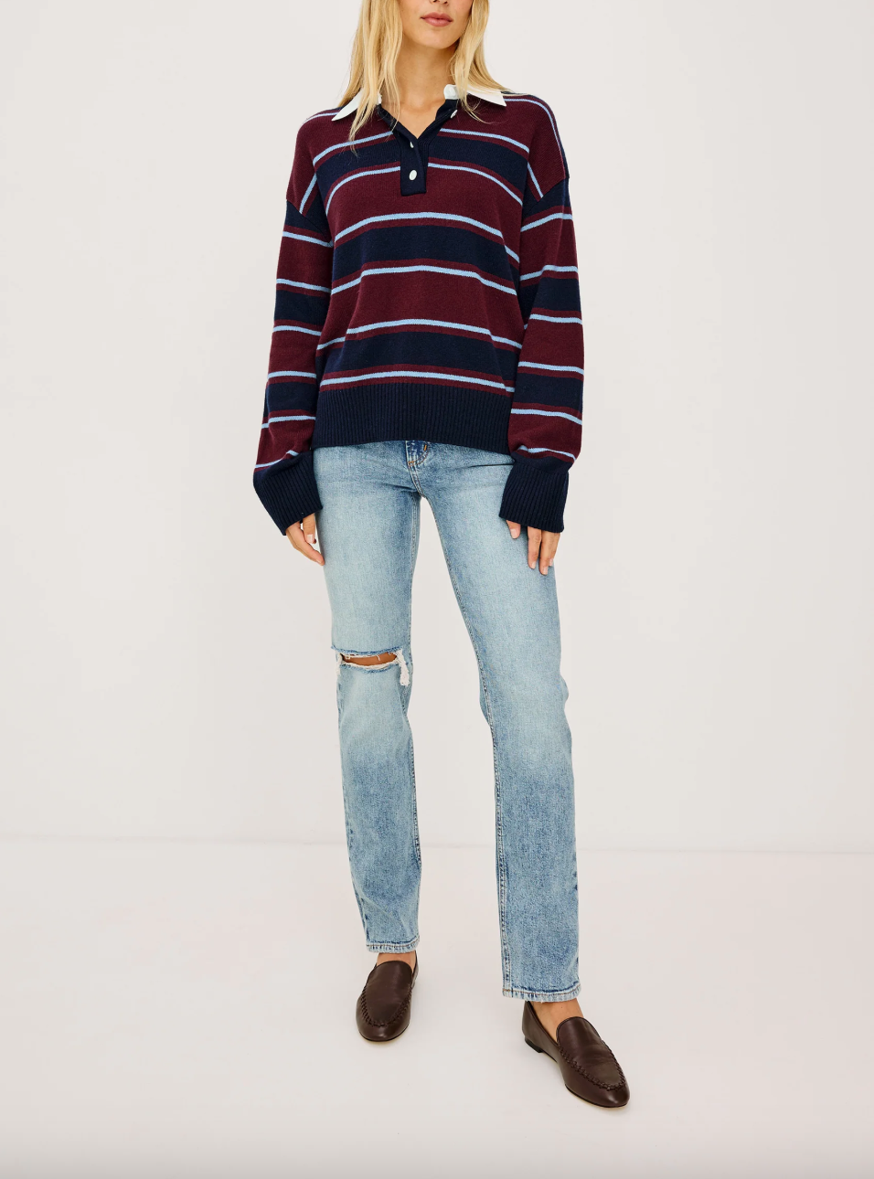 Paxton Sweater in Boysenberry