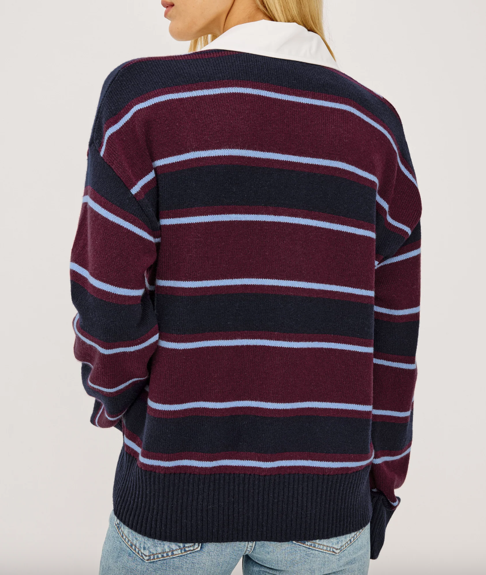 Paxton Sweater in Boysenberry