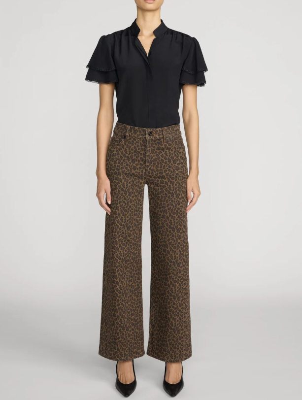Le Slim Palazzo in Leopard