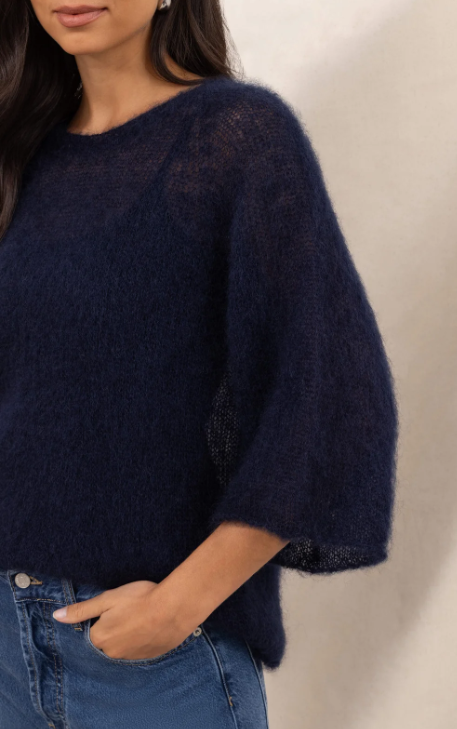 Hannah Sweater In Navy