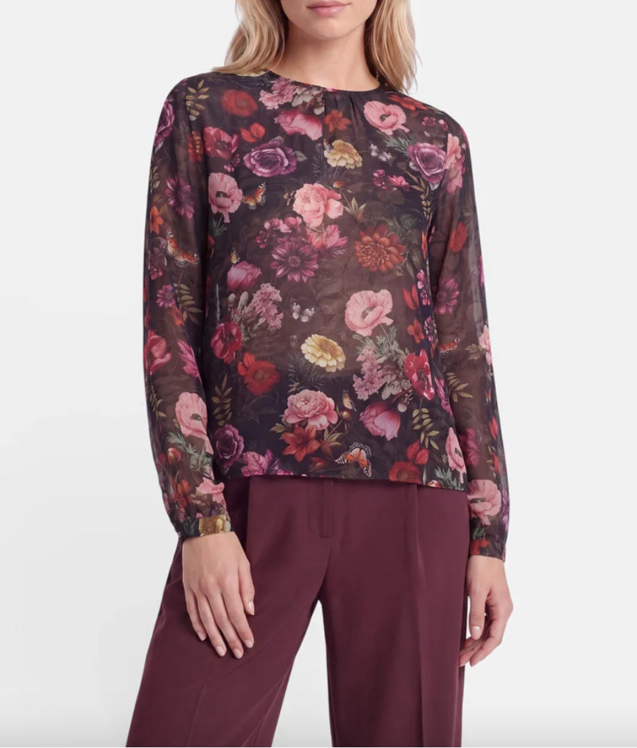 Winter Flower Blouse