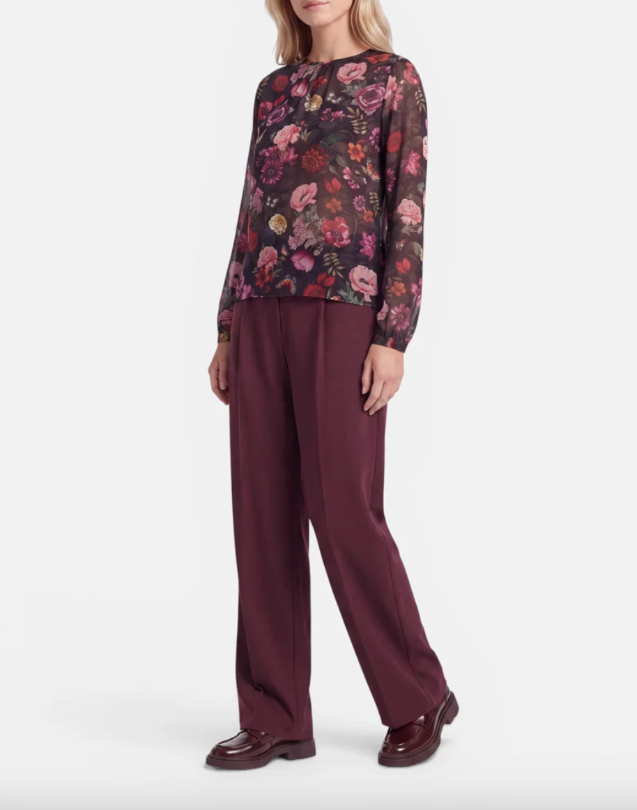 Winter Flower Blouse