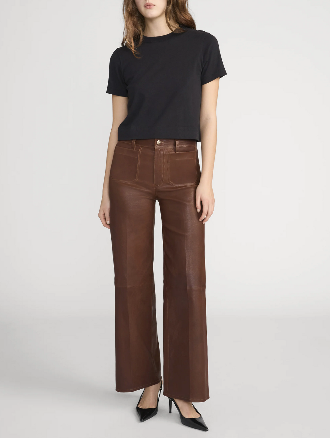 Boxy Tee In Black