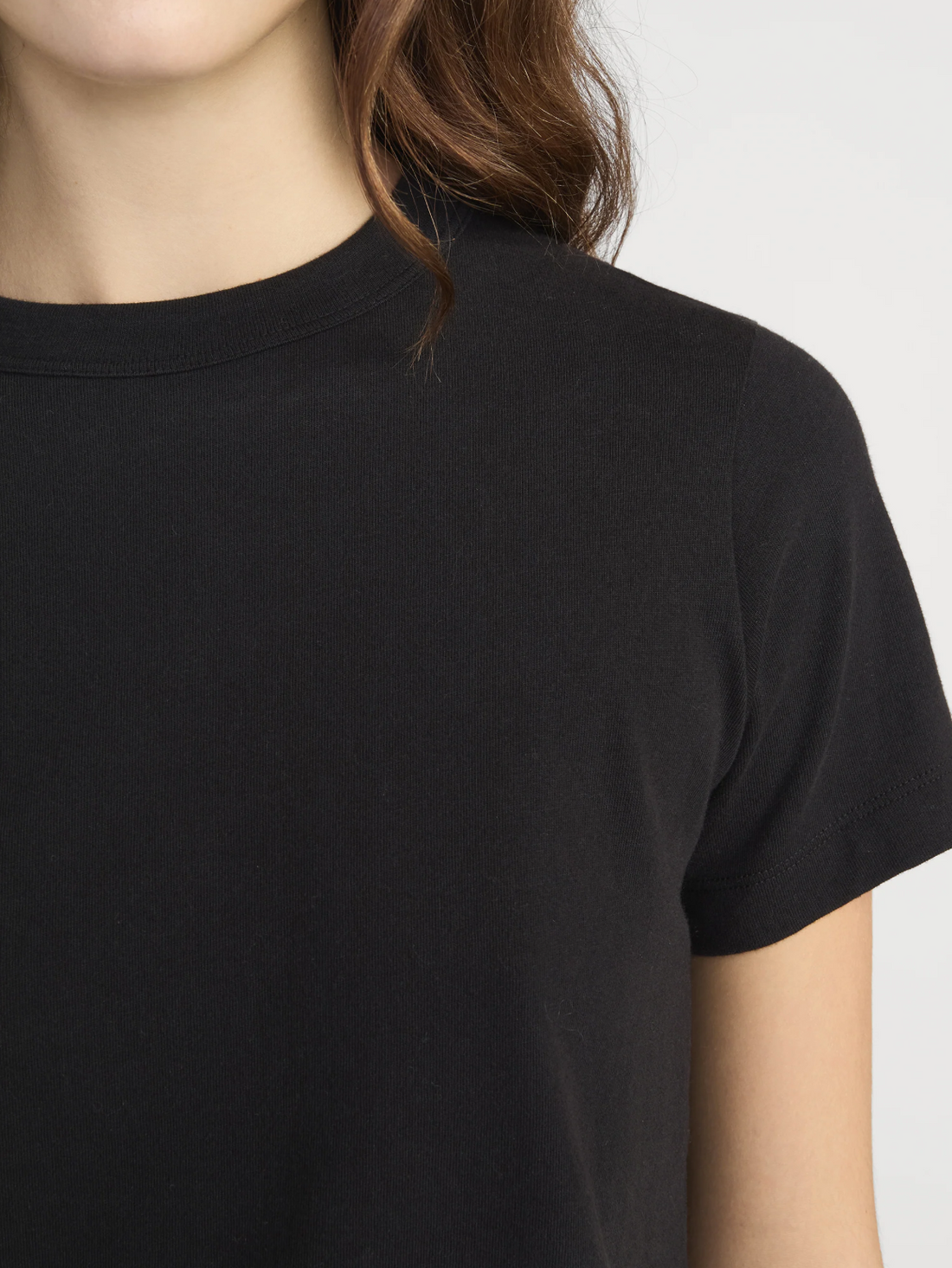 Boxy Tee In Black