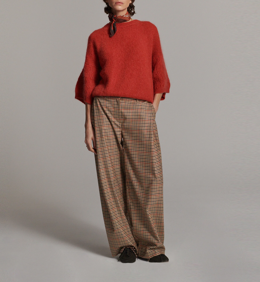 Cable Sleeve Sweater