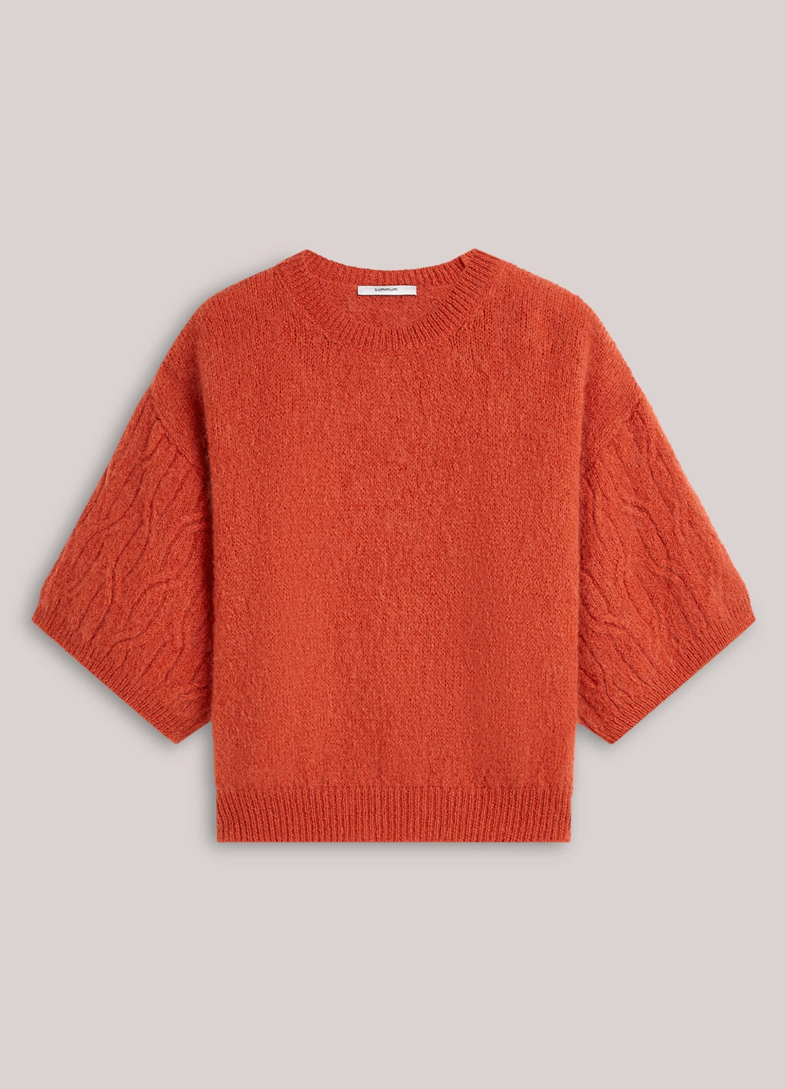Cable Sleeve Sweater
