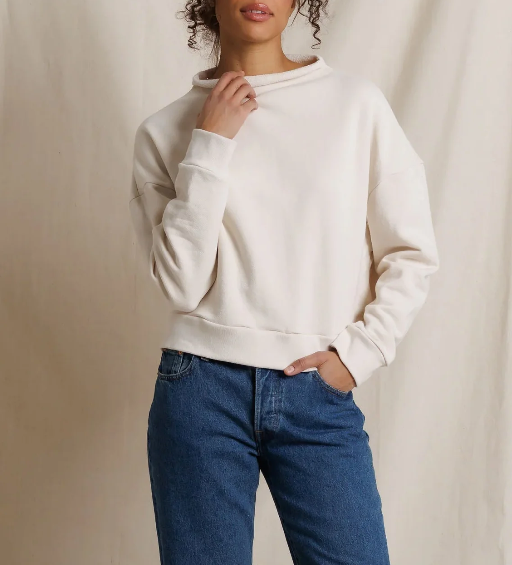 Arden Mock Neck Sweatshirt