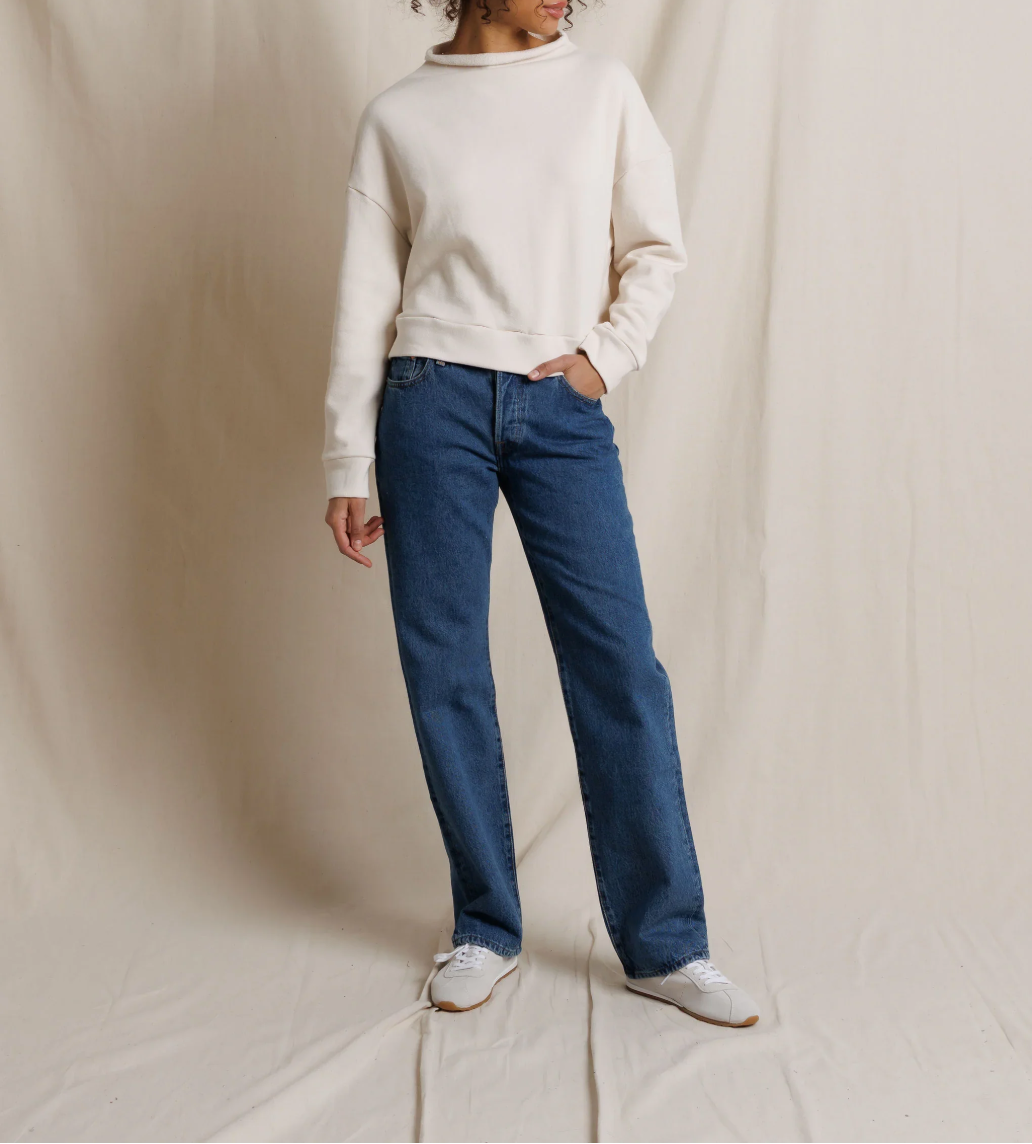 Arden Mock Neck Sweatshirt