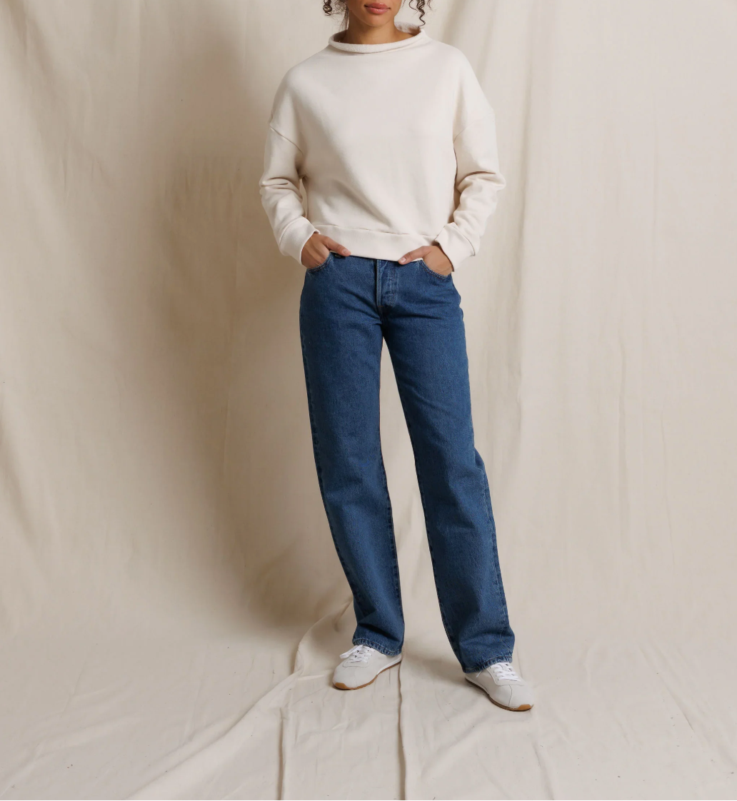 Arden Mock Neck Sweatshirt